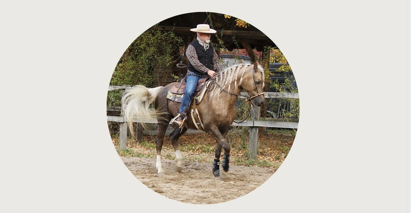 JEFF SANDERS - klinika California Vaquero Horsemanship